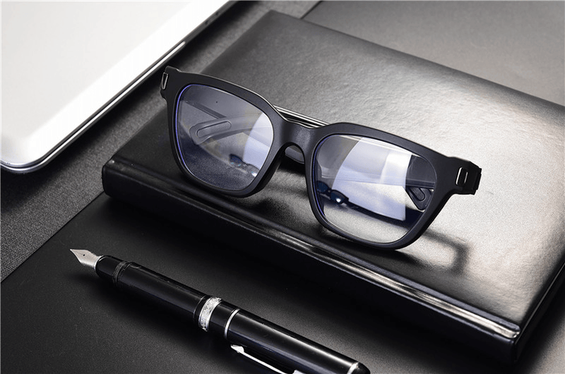 bluetooth smart call glasses, view 3 - MRSLM