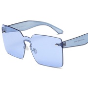 colorful box-frame ocean sunglasses, view 4 - MRSLM