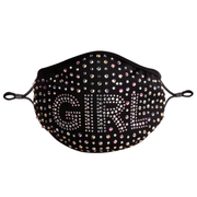 Cotton printed face mask, view 4 - MRSLM