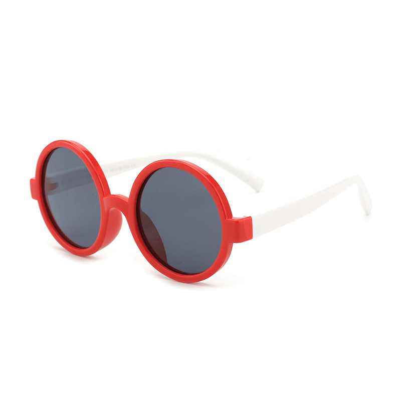 Kids' round polarized silicone sunglasses, view 10 - MRSLM