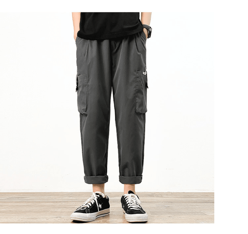 men's straight leg capri pants, view 5 - MRSLM