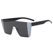 rimless one-piece sunglasses for women, view 3 - MRSLM