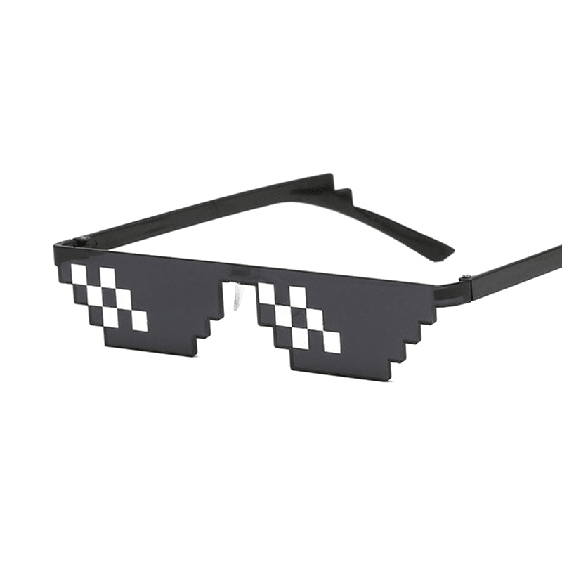 mosaic pixel costume sunglasses, view 10 - MRSLM