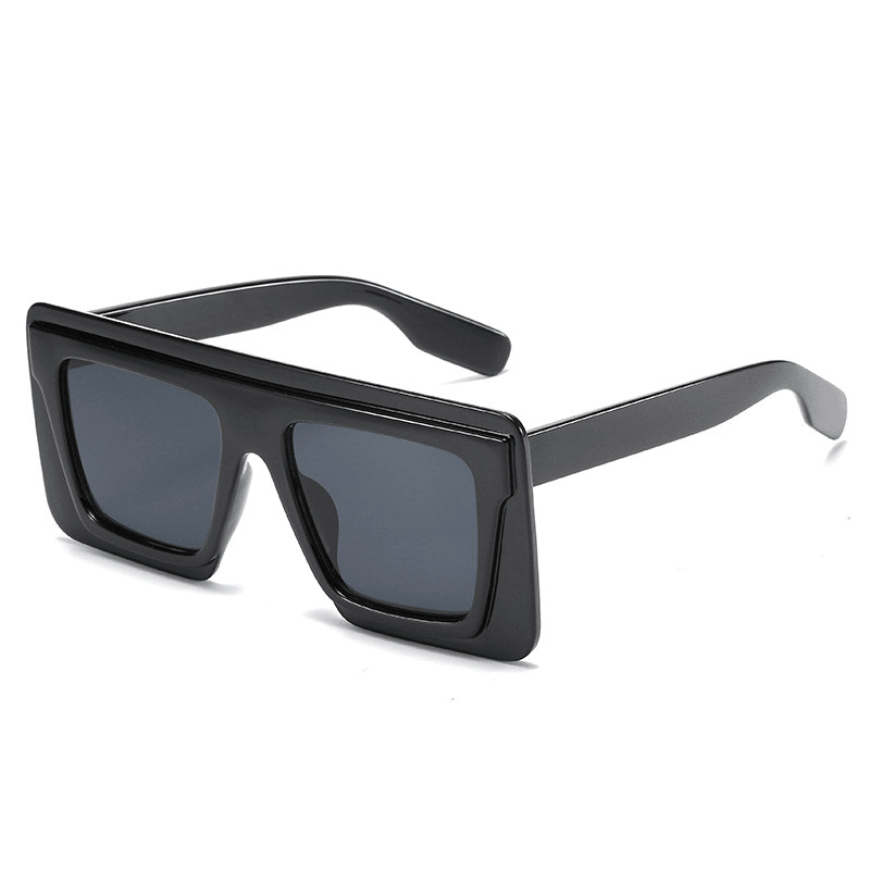big square frame two-color sunglasses - MRSLM