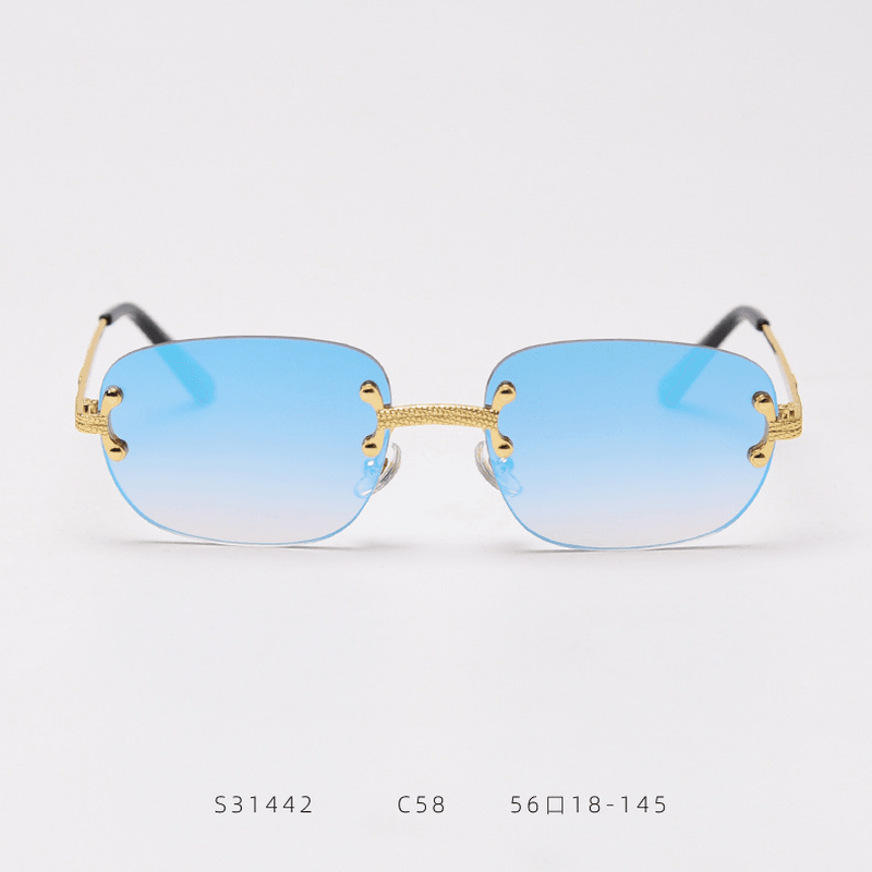 retro metal color film sunglasses, view 8 - MRSLM