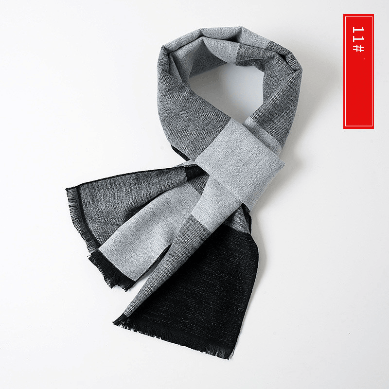 imitation cashmere scarf, view 14 - MRSLM