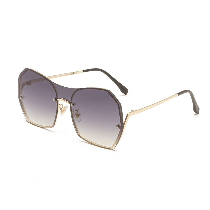 UV400 metal-frame sunglasses, view 4 - MRSLM
