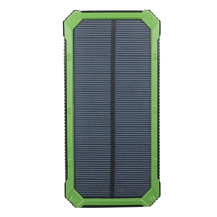 Waterproof 8000Mah Portable Solar Charger Dual USB Battery Power Bank - MRSLM