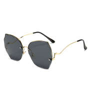 Women's frameless cut-edge sunglasses - MRSLM