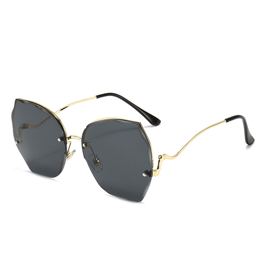 Women's frameless cut-edge sunglasses - MRSLM