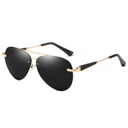 classic rimless sunglasses, view 4 - MRSLM