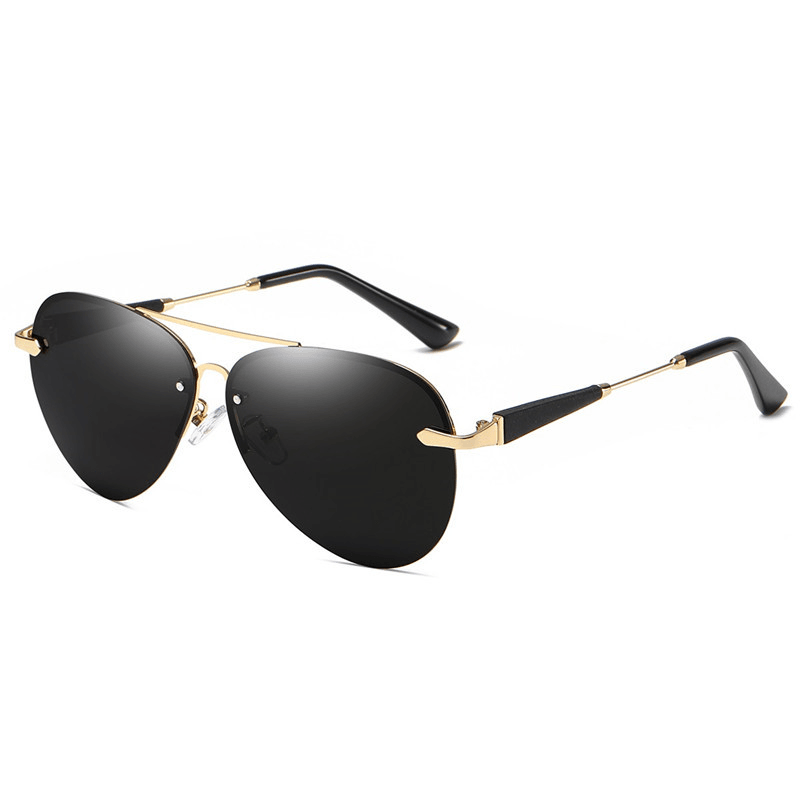 classic rimless sunglasses, view 4 - MRSLM