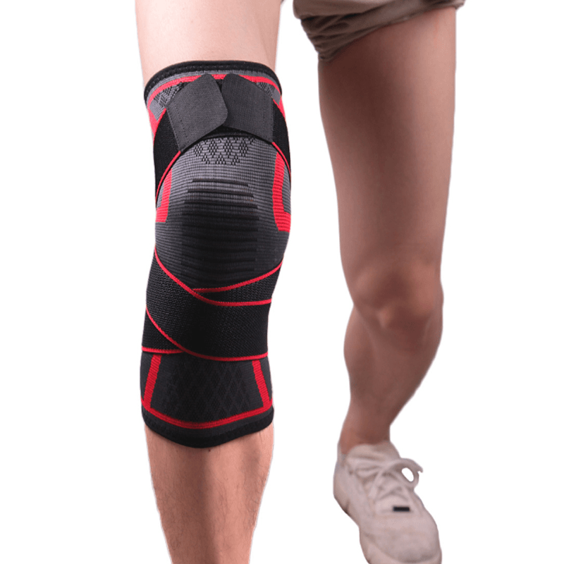 KALOAD 1 Pcs Knee Pad Fitness Running Cycling Elastic Knee Support Sports Knee Protective Gear - MRSLM