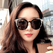 retro big frame women's sunglasses - MRSLM