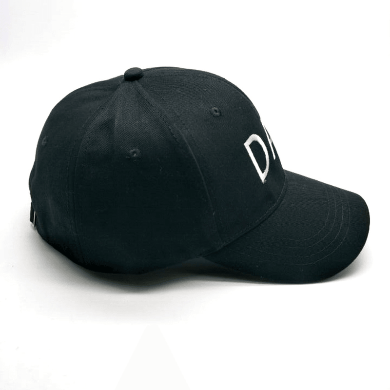 letter embroidery baseball cap, view 4 - MRSLM