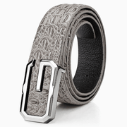 men's cowhide formal belt, view 2 - MRSLM