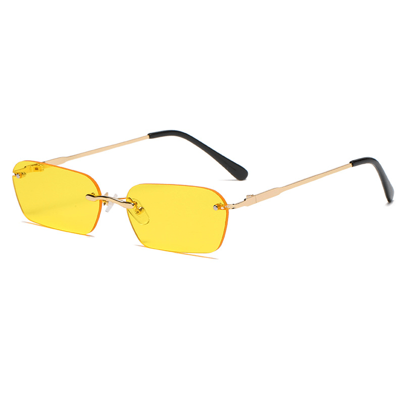 square metal frame sunglasses, view 5 - MRSLM