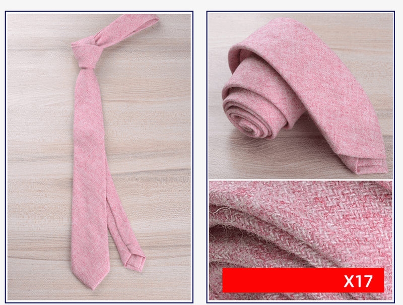 men's wool tie, view 16 - MRSLM
