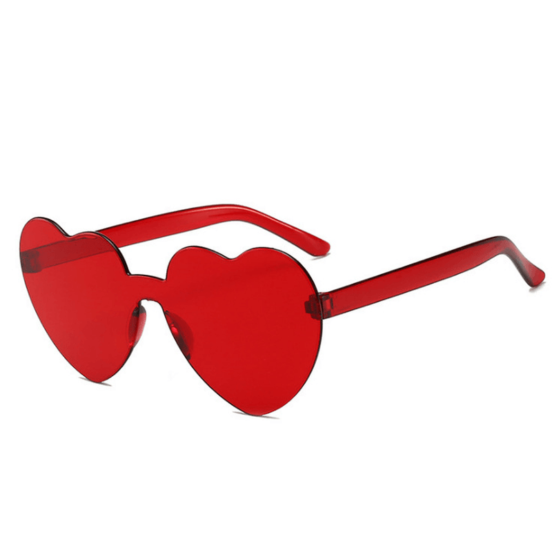 peach heart frameless sunglasses, view 17 - MRSLM