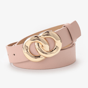 women's chain buckle belt, view 5 - MRSLM