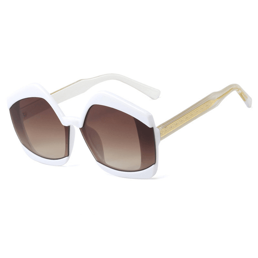 irregular large frame sunglasses - MRSLM