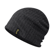 thin cotton knitted hat with letter embroidery, view 5 - MRSLM