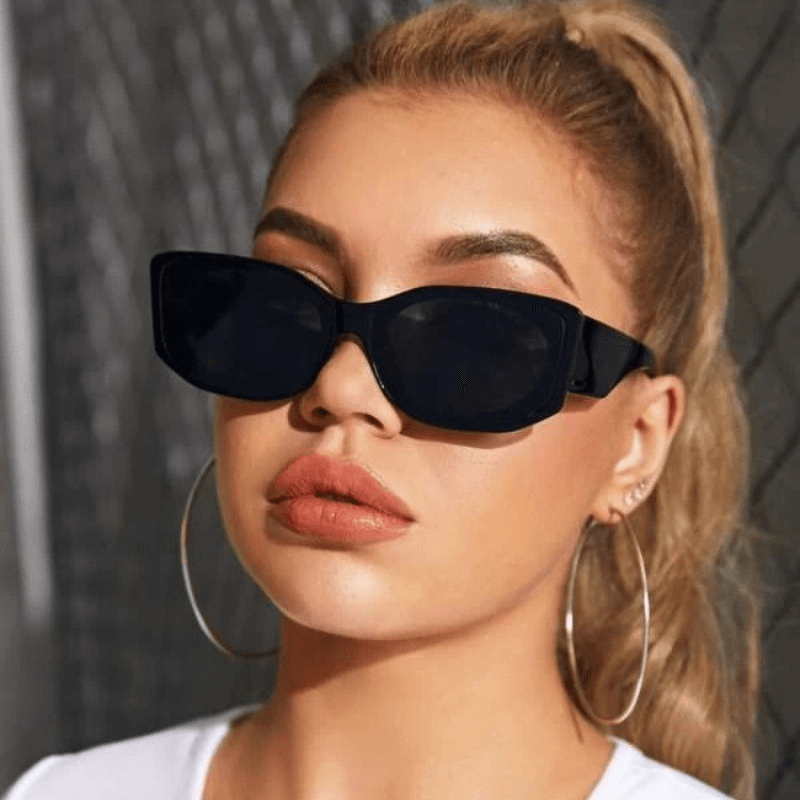 women's vintage steampunk square sunglasses - MRSLM
