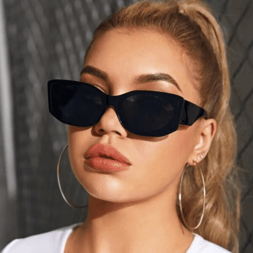 women's vintage steampunk square sunglasses - MRSLM