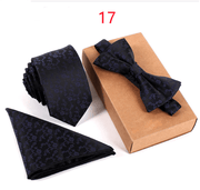 checked business bow tie, view 16 - MRSLM