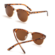 men's half-rim UV400 sunglasses, view 7 - MRSLM