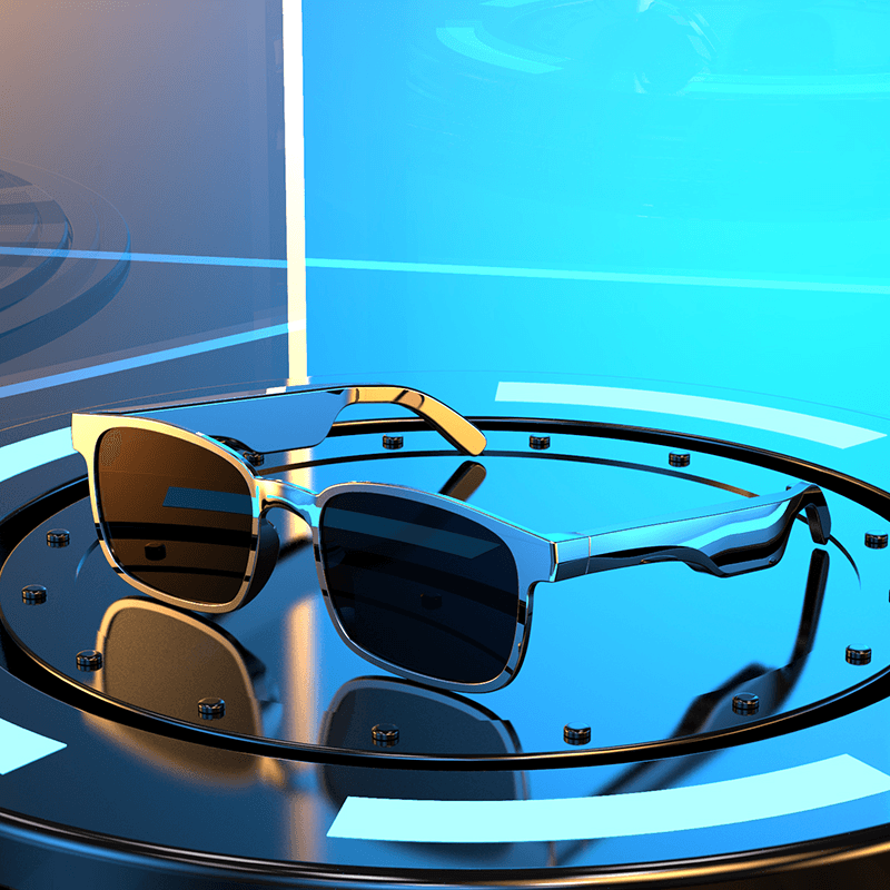 smart bluetooth glasses, view 4 - MRSLM