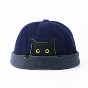 retro hip hop melon beret hat, view 5 - MRSLM