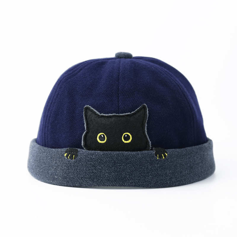 retro hip hop melon beret hat, view 5 - MRSLM