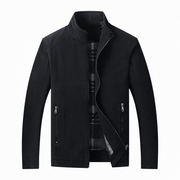 stand-up collar zip jacket, view 7 - MRSLM