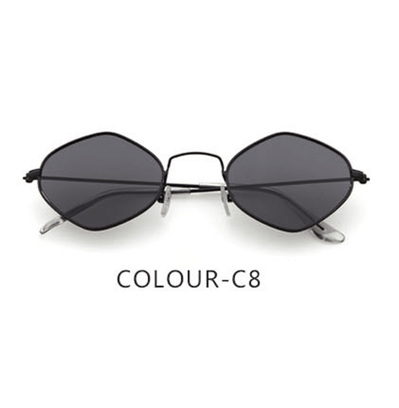 metal frame UV400 sunglasses, view 9 - MRSLM
