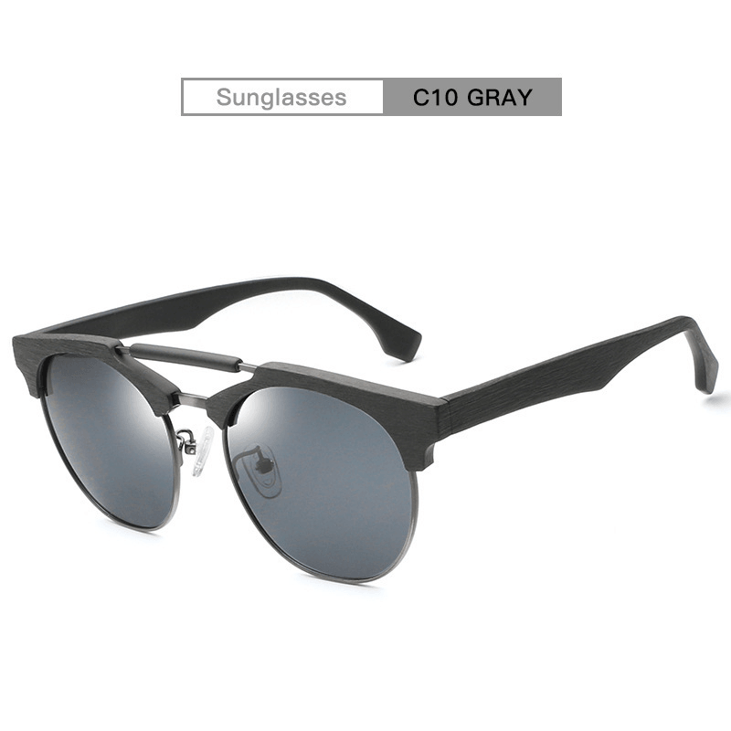 polarized large frame sunglasses, view 6 - MRSLM