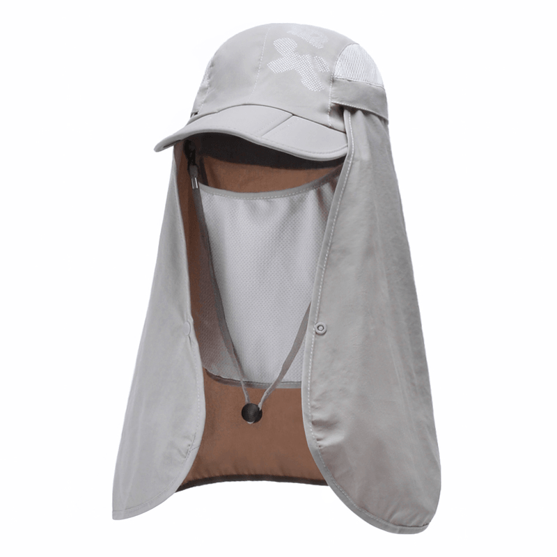 Men's outdoor camouflage sun hat, view 10 - MRSLM