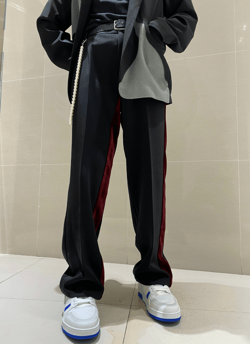 loose straight-leg corduroy pants, view 2 - MRSLM