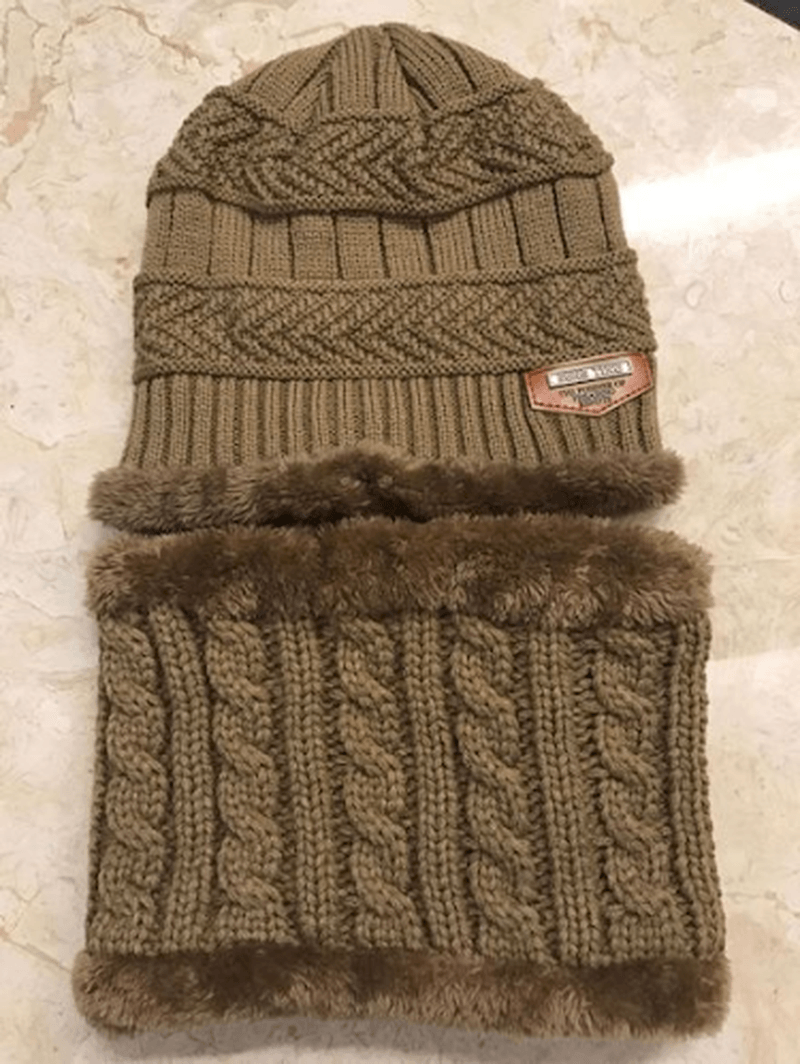 men's wool knitted hat, view 6 - MRSLM