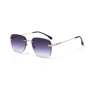 fashion rimless sunglasses, view 3 - MRSLM