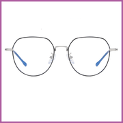 men's anti-blue metal glasses, view 3 - MRSLM