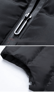 Thickened warm zip vest, view 5 - MRSLM