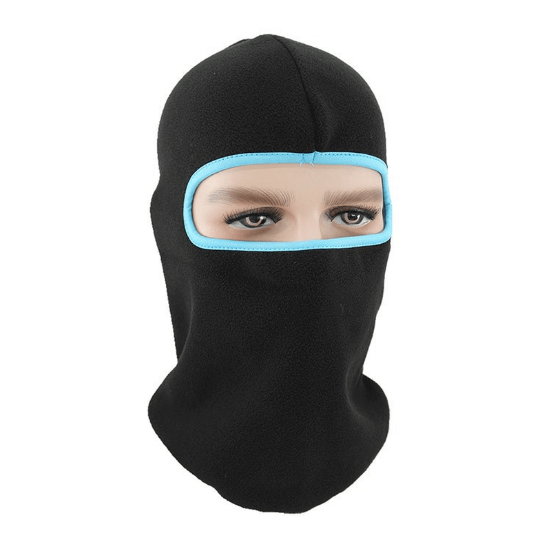 fleece neck hood bib, view 6 - MRSLM