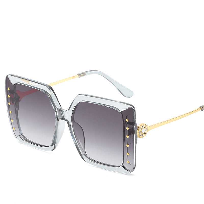 Women's large square sunglasses, view 9 - MRSLM