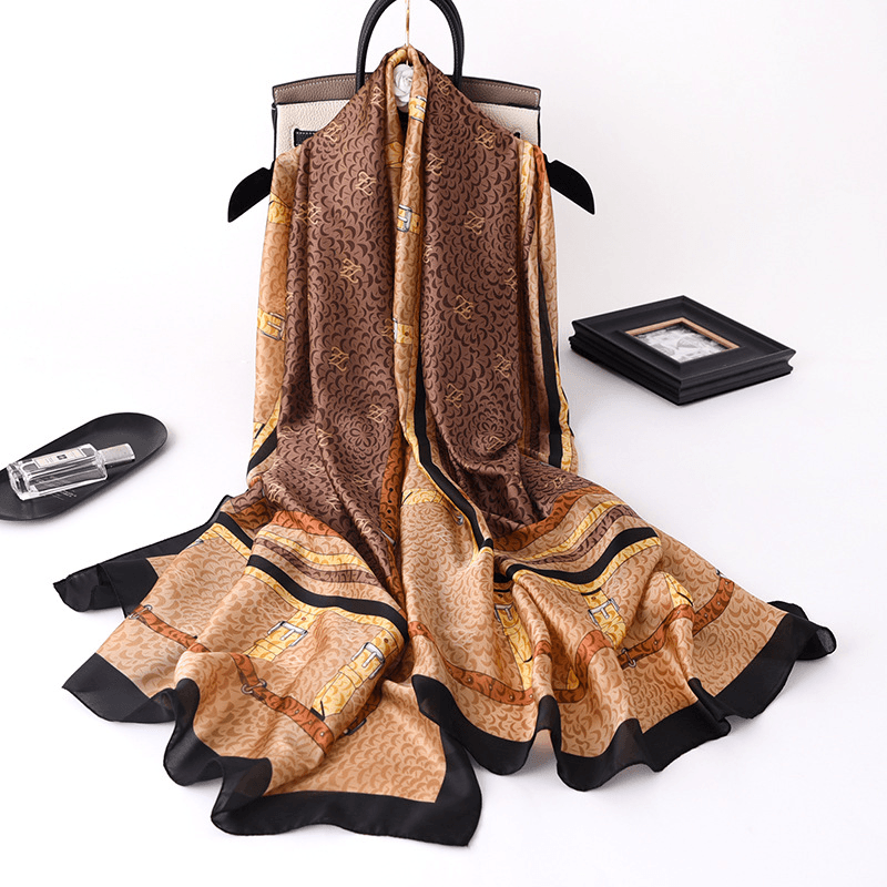 Women's tie-dye shawl, view 15 - MRSLM