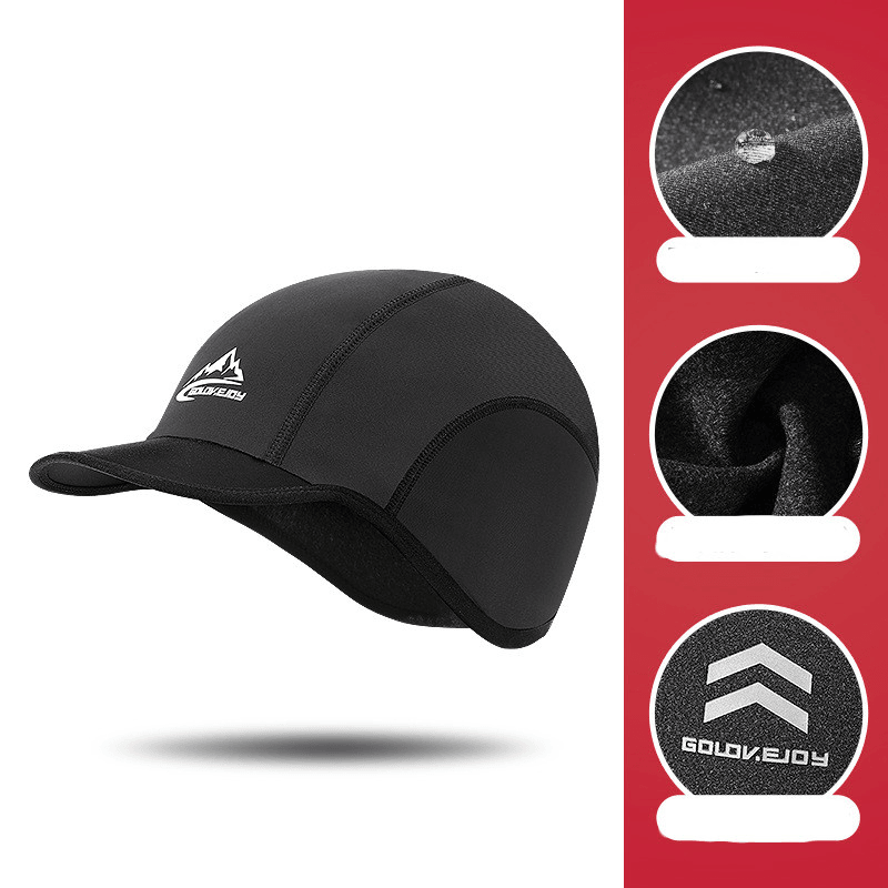 Winter fleece riding cap with ear protection, view 6 - MRSLM