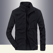 men's plus fleece sports jacket, view 2 - MRSLM