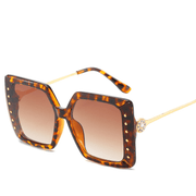 Women's large square sunglasses, view 6 - MRSLM