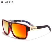 Square polarized cycling sunglasses, view 10 - MRSLM