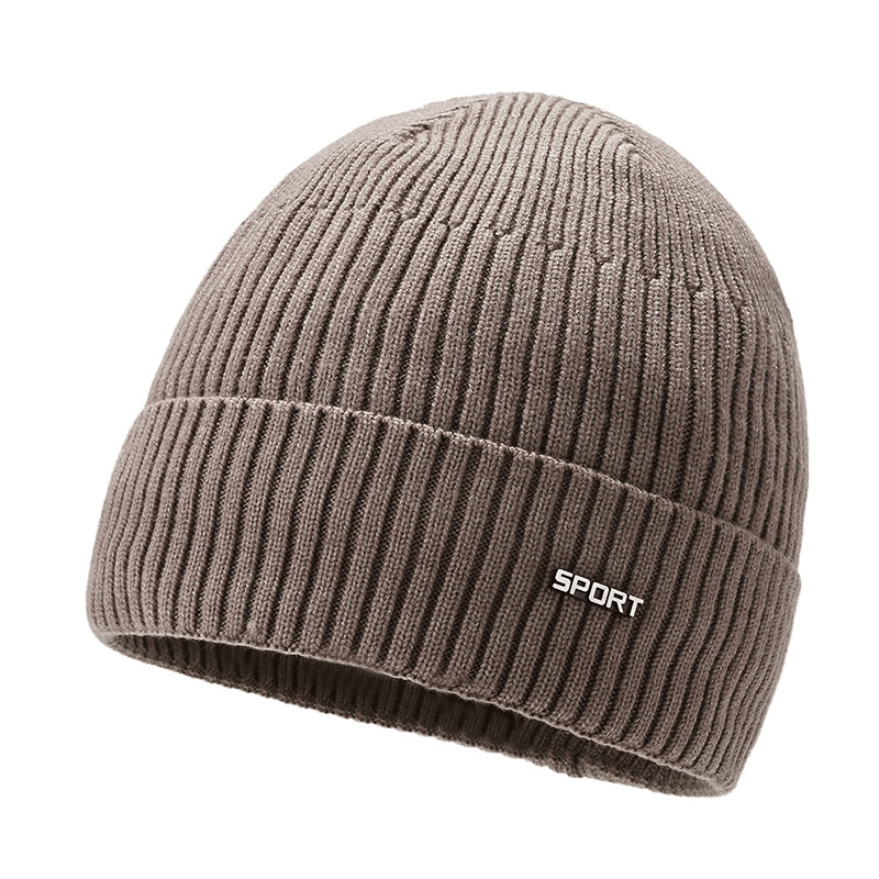 winter warm acrylic knitted hat, view 4 - MRSLM